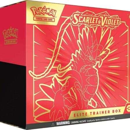 Pokémon Scarlet & Violet Base Elite Trainer Box - Red (Open)