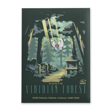 Pokémon TCG: Kanto Explore Pokémon Premium Card Sleeves (65 Sleeves)