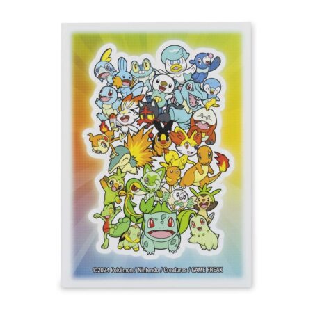 Pokémon TCG: First Partner Power Card Sleeves (65 Sleeves)