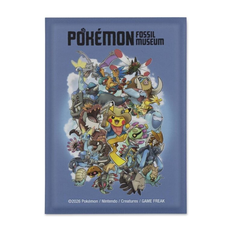 Pokémon Fossil Museum: Card Sleeves (65 Sleeves)
