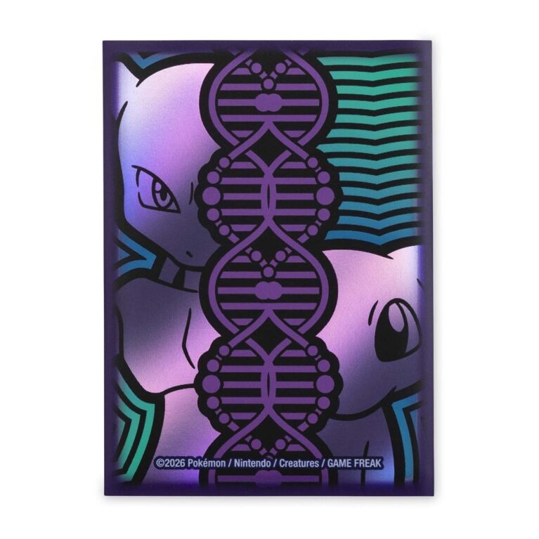 Pokémon TCG: Mewtwo & Mew DNA Card Sleeves (65 Sleeves)